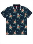 SUN68 polo big print man