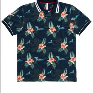 SUN68 polo big print man