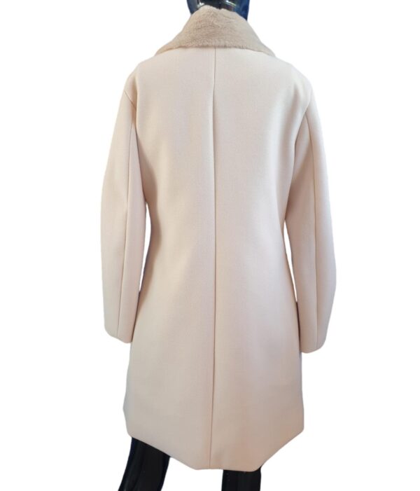 GRETHA MILANO Cappotto colletto ecopelliccia 959