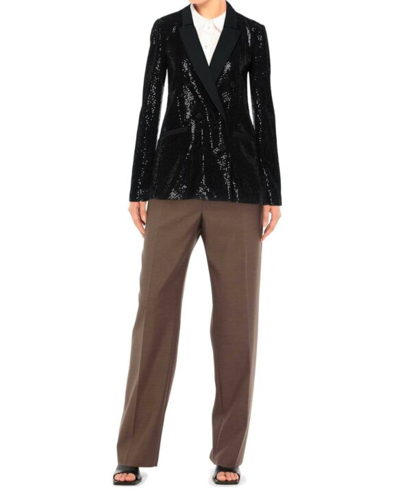 LIU-JO Giacca blazer doppiopetto in paillettes