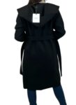 GRETHA MILANO cappotto midi cappuccio 13739