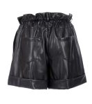 MALIPARMI Short donna in ecopelle
