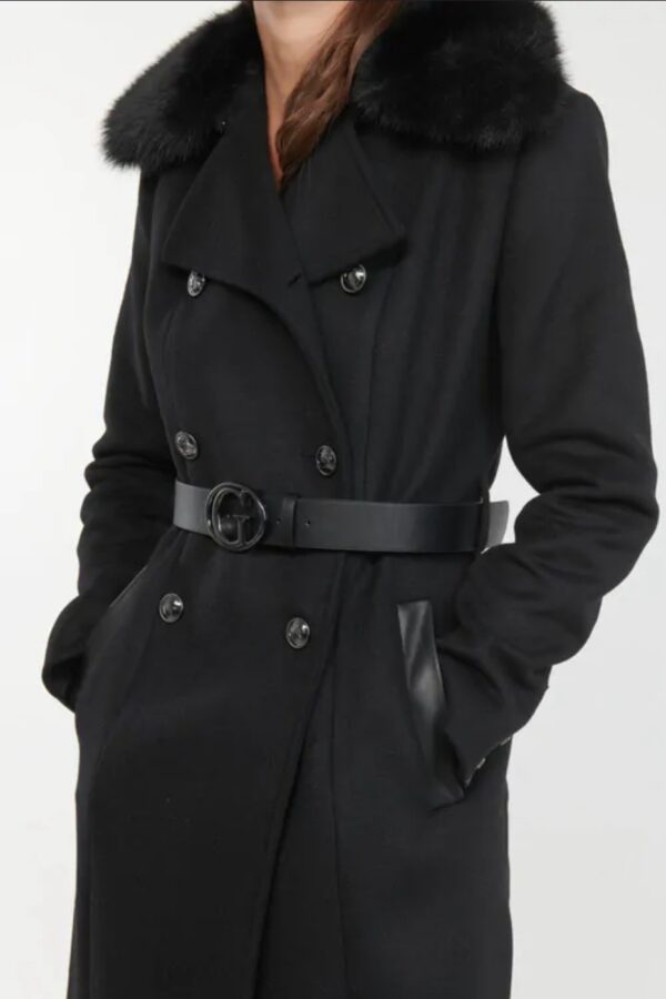 GUESS patrice belted coat