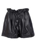 MALIPARMI Short donna in ecopelle