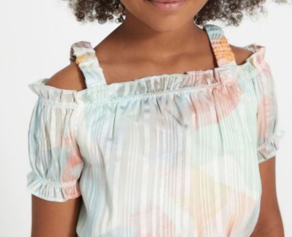 GUESS top crop multicolor