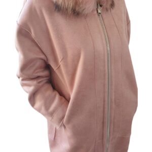 MONTEREGGI-CAPPOTTO-DOUBLE-ROSA-LATO-LISCIO-DETTAGLIO