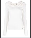 BLUGIRL by Blumarine maglia Chalk