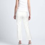 BOUTIQUE MOSCHINO Pantalone donna bianco