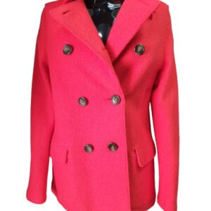 WOOLuzione cappotto donna Dora peacot