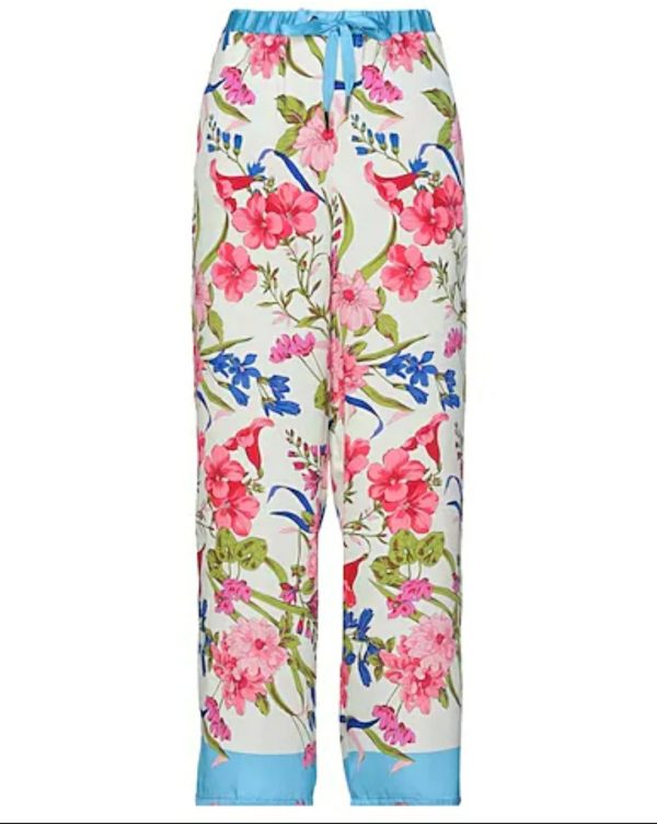 SEVENTY SERGIO TEGON Pantalone donna floreale