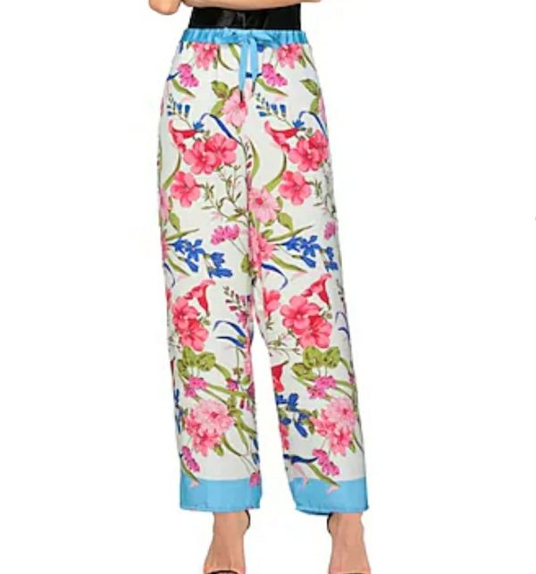 SEVENTY SERGIO TEGON Pantalone donna floreale