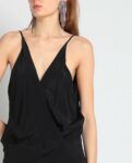 SEVENTY SERGIO TEGON  Abito donna  NERO SENZA MANICHE