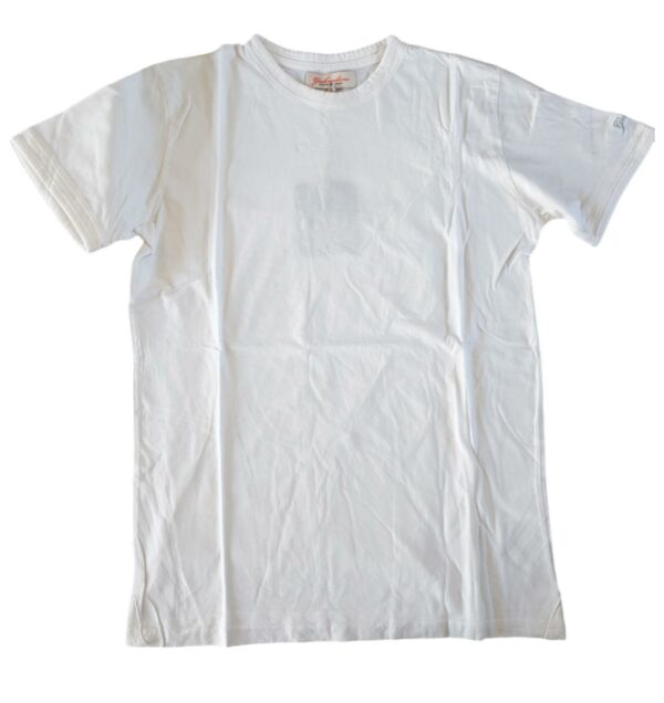 GABARDINE T-shirt uomo girocollo effetto nido d'ape