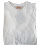 GABARDINE T-shirt uomo girocollo effetto nido d'ape