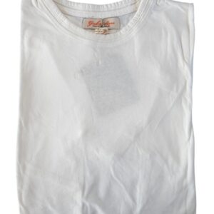 GABARDINE T-shirt uomo girocollo effetto nido d'ape