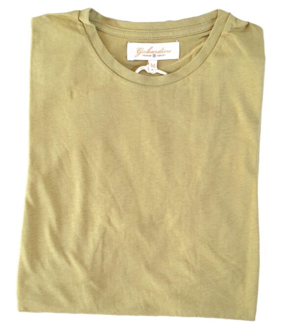 GABARDINE T-shirt uomo girocollo BASIC