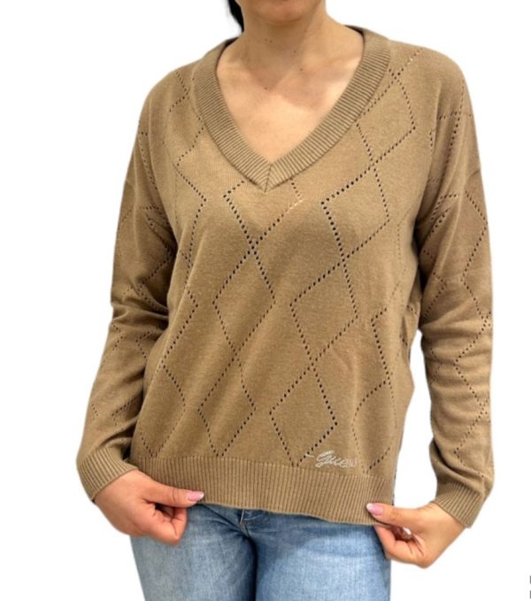 GUESS Maglione Scollo A Barca DONNA