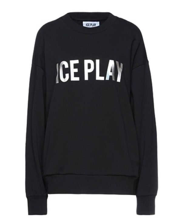 ICE PLAY Felpa Unisex girocollo taglio over