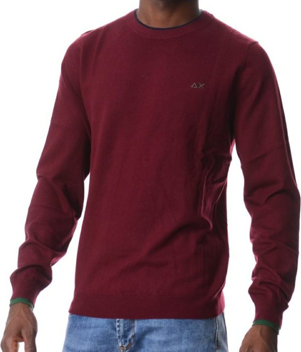 SUN68 maglioncino uomo girocollo