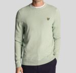 LYLE & SCOTT Cotton merino crew jumper man round neck