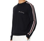 ARMANI EXCHANGE pullover uomo logo ricamato
