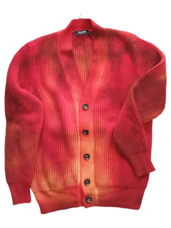 +39MASQ CARDIGAN

 uomo rosso melange