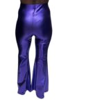 KOSTUMN°1 LEGGINS VITA ALTA ZAMPA ELEFANTE VIOLA LUCIDO