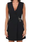 LIU-JO abito corto twill nero