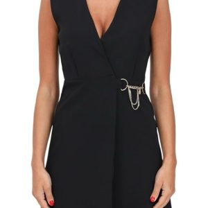 LIU-JO abito corto twill nero