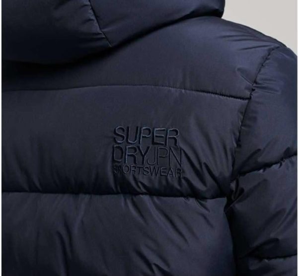 SUPERDRY hooded sports puffr jacket uomo