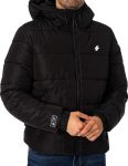 SUPERDRY hooded sports puffr jacket uomo