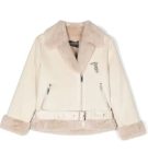 TRUSSARDI JUNIOR  sheepskin jacket