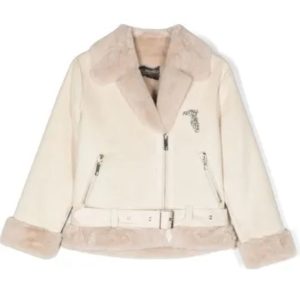 TRUSSARDI JUNIOR sheepskin jacket