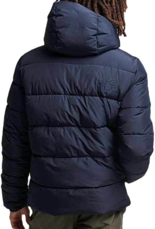 SUPERDRY hooded sports puffr jacket uomo