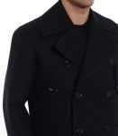 DONDUP Cappotto con cuciture a vista