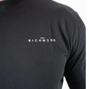 richmond uomo t shirt scritta piccola la