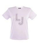 Liu Jo  T-SHIRT DONNA LIU JO IN COTONE Bianco Classic Fit