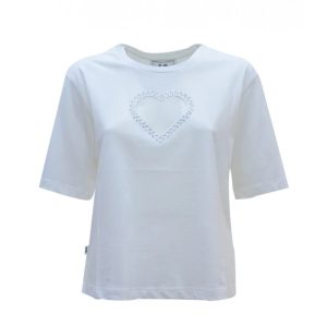 JIJIL T-SHIRT DONNA PANNACUORE IN STRASS