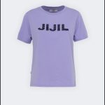 JIJIL T-SHIRT CON STRASS LAVANDA