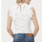 FRACOMINA TANK TOP CREAM DONNA