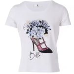 FRACOMINA T SHIRT GRAPHIC SHOES