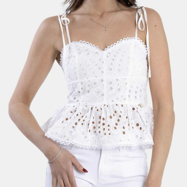 FRACOMINA TOP SAN GALLO WHITE