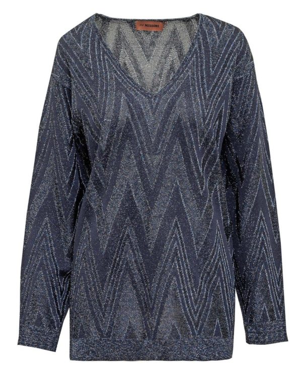 MISSONI maglia v neck sweater