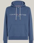 TOMMY HILFIGER FELPA CON CAPPUCCIO LACCI E LOGO