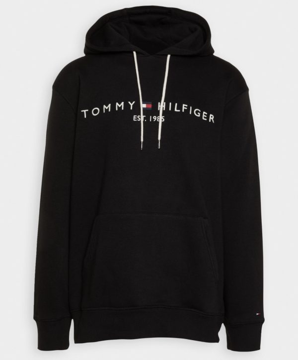 TOMMY HILFIGER FELPA CON CAPPUCCIO LACCI E LOGO