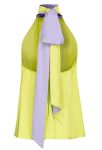 PINKO torcello top lime lilla