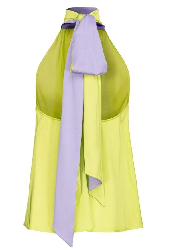 PINKO torcello top lime lilla