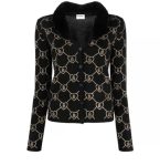 BLUGIRL BLUMARINE MAGLIA CARDIGAN LOGATO