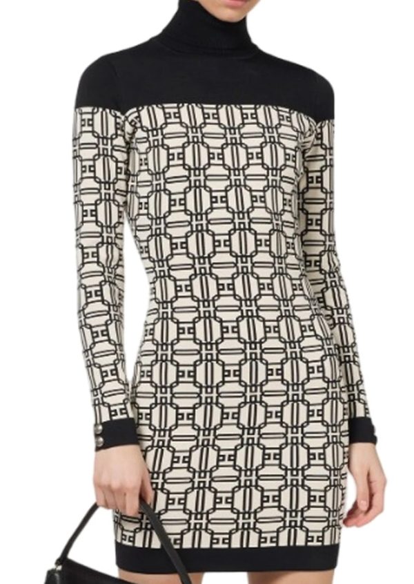 ELISABETTA FRANCHI Abito dolcevita