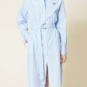 TWINSET Abito stripes ind
